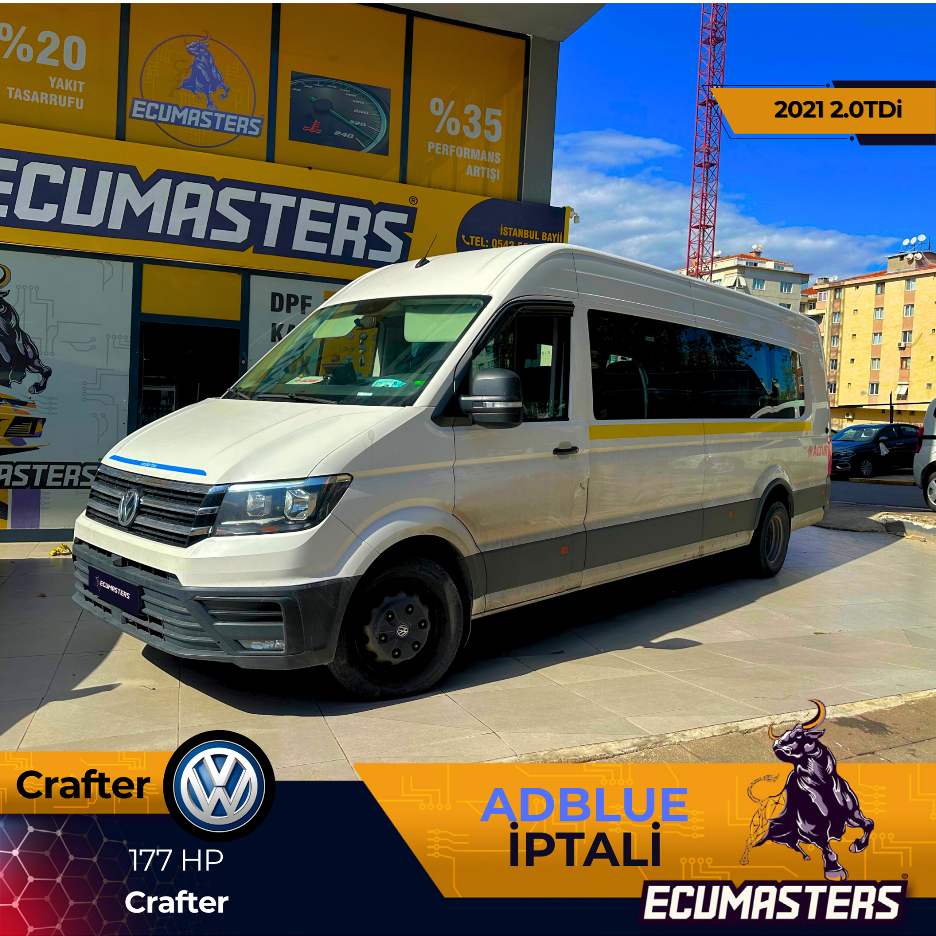 Volkswagen Crafter Adblue Arızası Çözümü