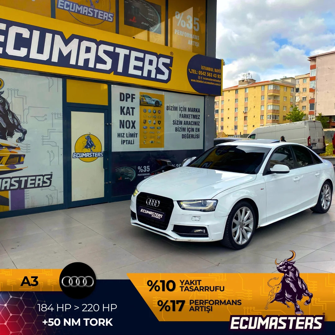 Audi A3 Stage 1 Uygulaması