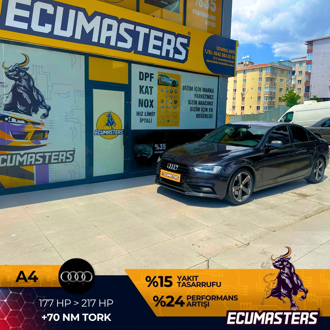 Audi A4 Stage 1 Uygulaması